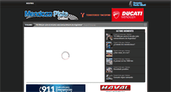 Desktop Screenshot of mendozapista.com.ar